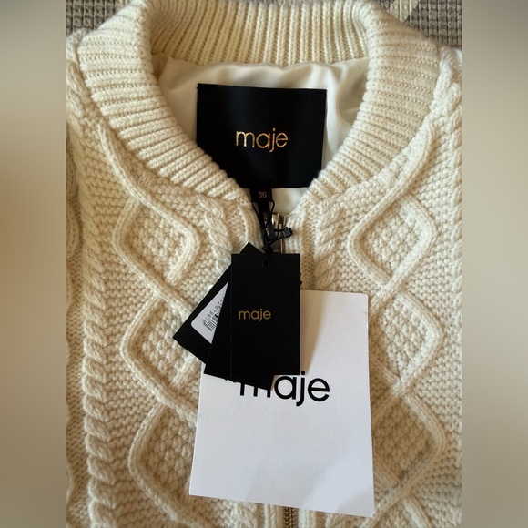 Maje Varsity Jacket - Picture 5 of 9